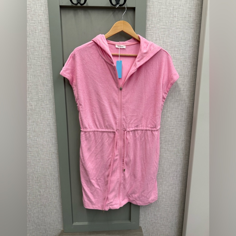 Younique Pink Zip-Up Hoodie